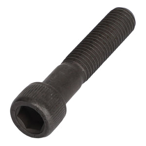 The product displayed is the AGCO | Socket Head Bolt - F530200410040, a black hex socket cap screw with a threaded shaft and cylindrical head from the AGCO brand. No current product description available.