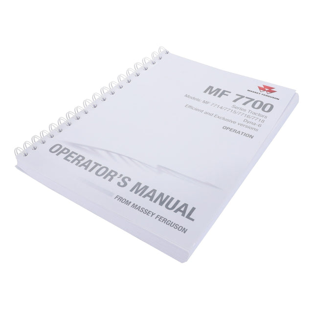 AGCO | Operator'S Manual - Act001095B - Farming Parts