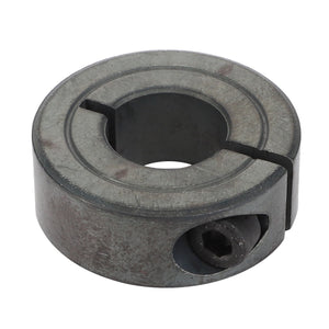 The AGCO | Ring - Acw4005280 is a metallic shaft collar with a round shape, a central hole, and a side clamp screw.