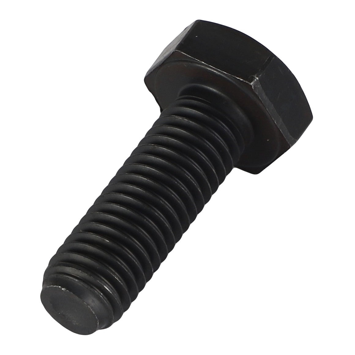 No current product description is available for the AGCO | Screw Metric - 3002880X1, a black hexagonal bolt with a threaded shaft.