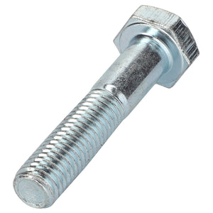 A close-up image of the AGCO | Hexagonal Head Bolt - Fel116519 prominently features its intricately threaded shaft.