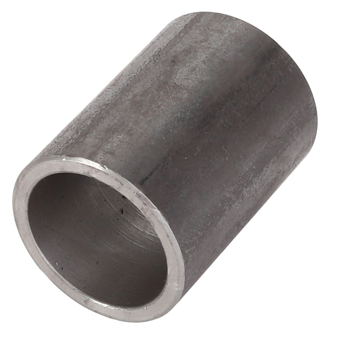 The AGCO | Spacer - La320948950 is a cylindrical metal pipe fitting with a hollow center that offers versatile applications where precise connections are crucial. This product ensures you receive up-to-date specifications upon inquiry, as there is no current product description available.