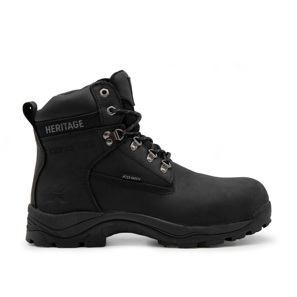 Xpert Heritage Legend S3 Safety Boot Black - XPH1200