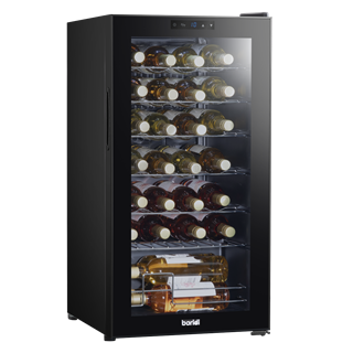 Sealey | Baridi 28 Bottle Tabletop Wine Fridge & Cooler - DH10