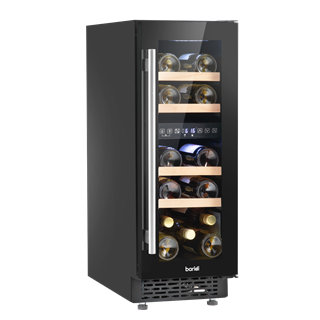 Sealey | Baridi 17 Bottle Slim Wine Fridge & Cooler 30cm - DH204