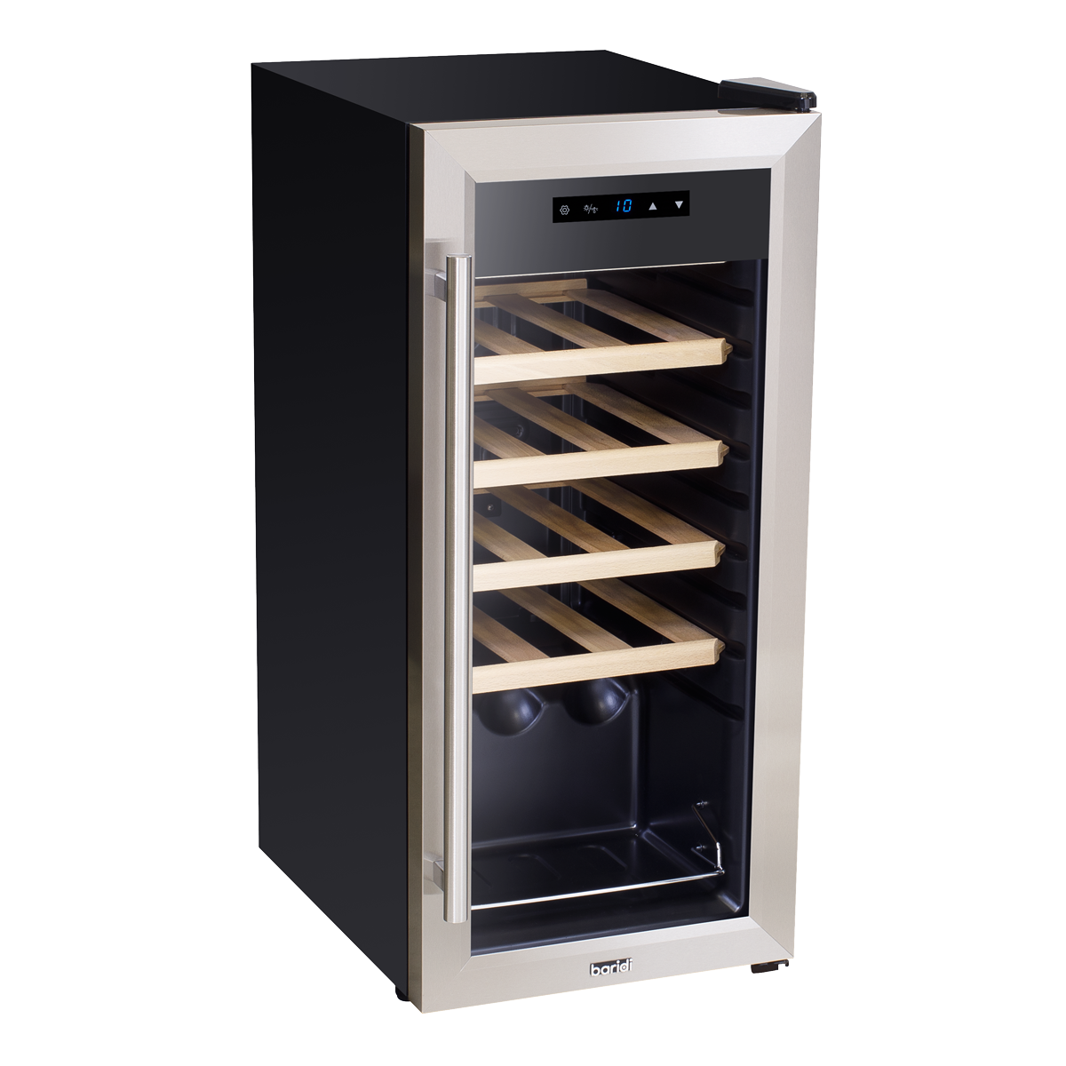 Sealey | Baridi 18 Bottle Wine Fridge & Cooler - Stainless Steel - DH29