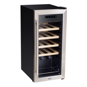 Sealey | Baridi 18 Bottle Wine Fridge & Cooler - Stainless Steel - DH29