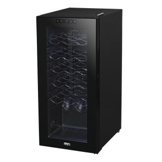 Sealey | Baridi 18 Bottle Wine Fridge & Cooler - Black - DH6