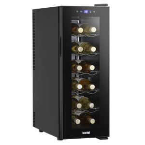 Sealey | Baridi 12 Bottle Wine Fridge & Cooler - Black - DH73