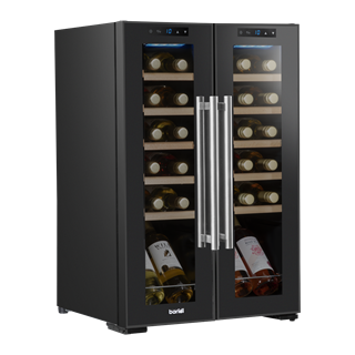 Sealey | Baridi 24 Bottle Dual Zone Wine Fridge & Cooler - DH97