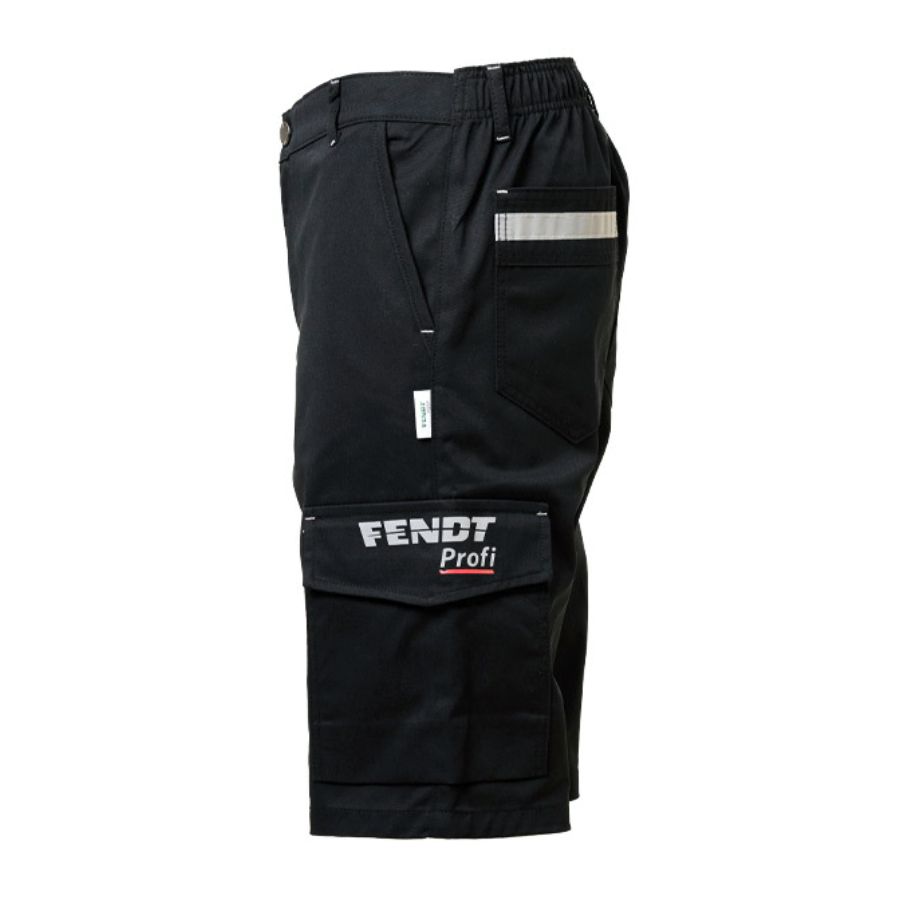 Fendt Black Profi Bermuda Work Shorts with Cargo Pockets – X99102506
