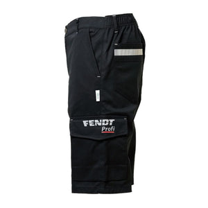 Fendt Black Profi Bermuda Work Shorts with Cargo Pockets – X99102506