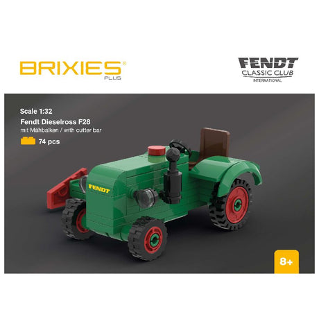 Fendt x Brixies Dieselross F28 1:32 Kit + Cutter Bar – X991024125000