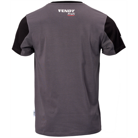 Fendt - Profi T-shirt grey/black - X99102306C - Farming Parts