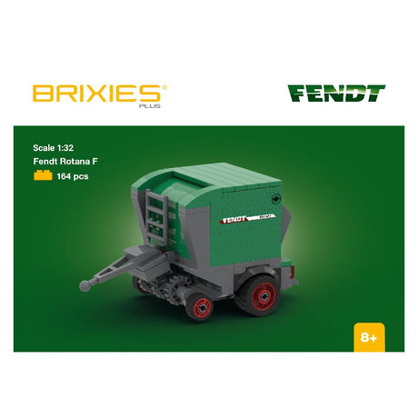 Fendt x Brixies Rotana F Kit 1:32 Scale Round Baler Build X991024132000