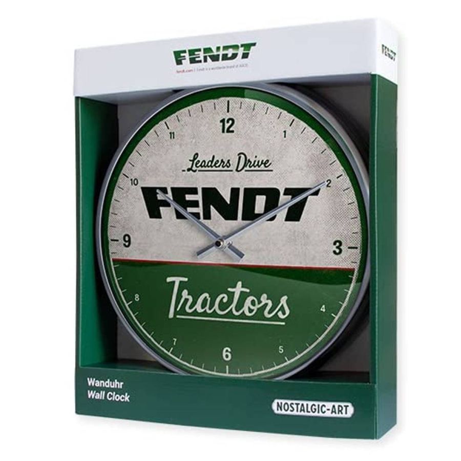 Fendt Wall Clock – Leaders Drive Fendt (Retro Edition) - X991025209000