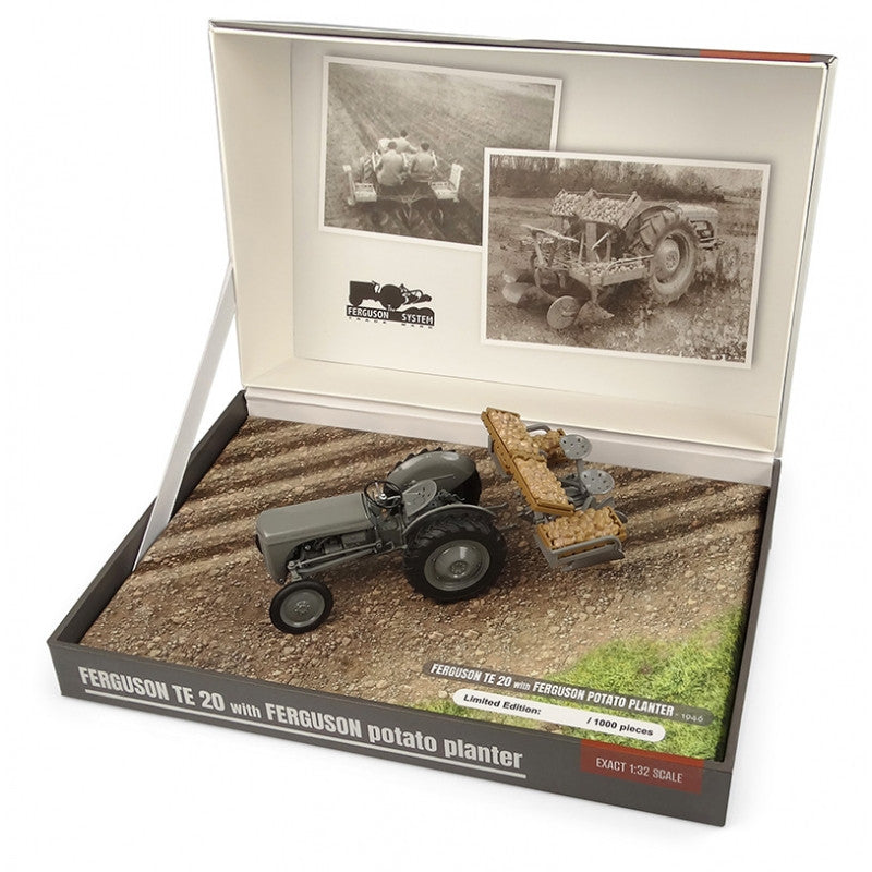 Ferguson TE 20 + Potato Planter 1:32 UH7127 Limited Edition 1000pcs