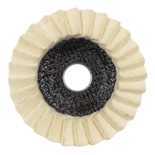 Sealey | Felt Flap Disc Ø115mm Ø22mm Bore - Pack of 5 - FFD5