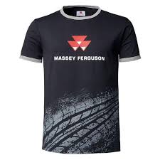 *SPECIAL PRICE* - Massey Ferguson Men’s T-Shirt Tyre Print Black X993412003400