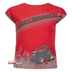*SPECIAL PRICE* - Massey Ferguson Girls T-Shirt with Tractor Print and Logo | X993310003
