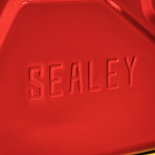 Sealey | Screw Cap Metal Jerry Can 20L - Red - JC20SCR