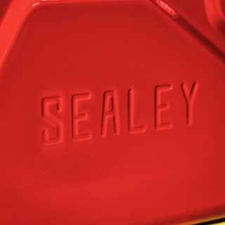 Sealey Screw Cap Metal Jerry Can 20L Red JC20SCR