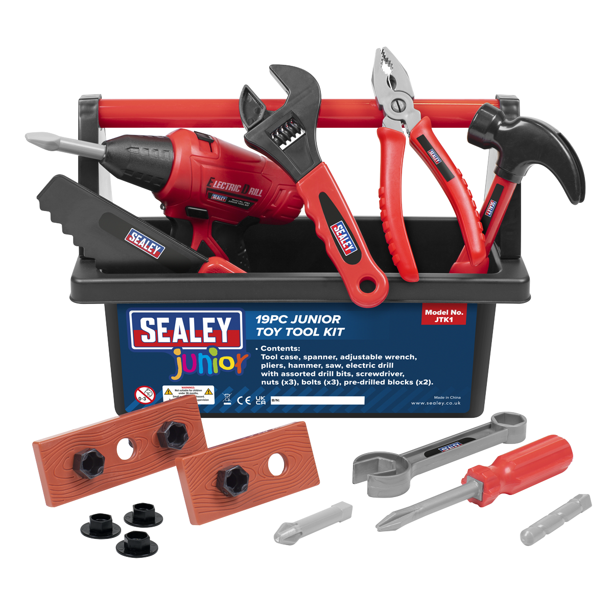 *SPECIAL PRICE* - Sealey Toy Tool Kit 19pc - JTK1