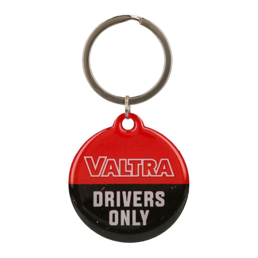 Valtra Premium Metal Key Ring – Polished Finish, 4 cm – V42803970