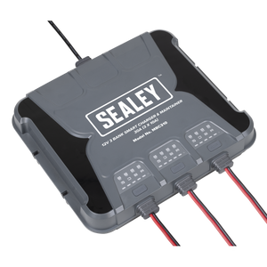 Sealey | 3 Bank 12V Smart Charger & Maintainer 30A (3 x 10A) - MBC310