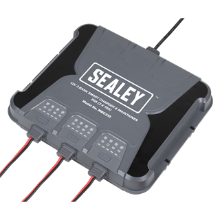 Sealey | 3 Bank 12V Smart Charger & Maintainer 30A (3 x 10A) - MBC310