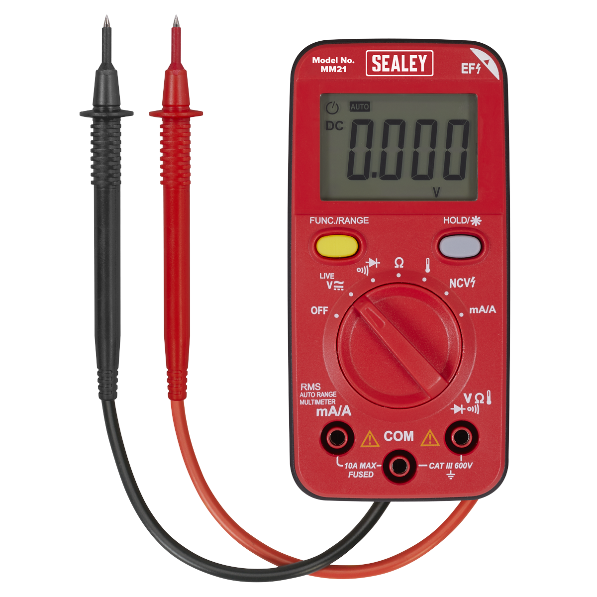 Sealey | 10-Function Professional Auto-Ranging Digital Multimeter - MM21