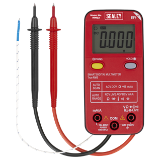 Sealey | 13-Function Professional Smart Auto-Scanning Digital Multimeter - MM22