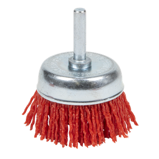 Sealey | Nylon Filament Cup Brush 50mm with 6mm Shaft - NFB50