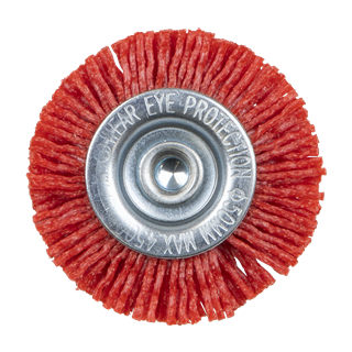 Sealey | 50mm Nylon Filament Circular Brush with 6mm Shaft - NFBC50