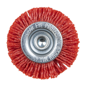 Sealey | 50mm Nylon Filament Circular Brush with 6mm Shaft - NFBC50