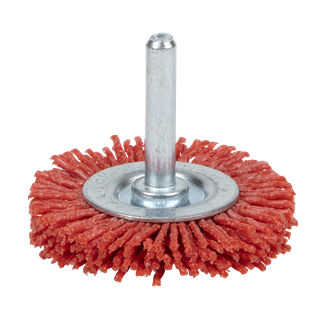 Sealey | 50mm Nylon Filament Circular Brush with 6mm Shaft - NFBC50