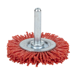 Sealey | 50mm Nylon Filament Circular Brush with 6mm Shaft - NFBC50