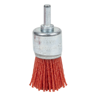 Sealey | 25mm Nylon Filament End Brush with 6mm Shaft - NFBE25