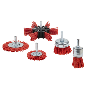 Sealey | Nylon Filament 5pc Brush Set - NFBS05