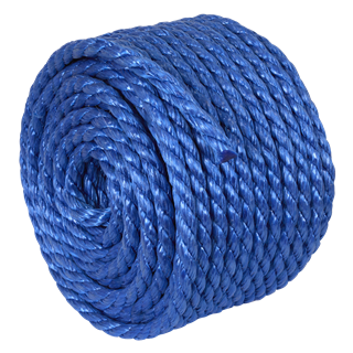 Sealey | 10mm x 30m Polypropylene Split Film Twisted Rope, Blue - PR1030