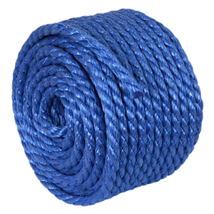 Sealey | 10mm x 30m Polypropylene Split Film Twisted Rope, Blue - PR1030