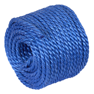 Sealey | 8mm x 30m Polypropylene Split Film Twisted Rope, Blue - PR830