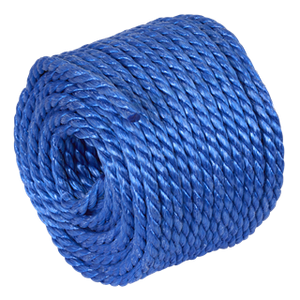 Sealey | 8mm x 30m Polypropylene Split Film Twisted Rope, Blue - PR830