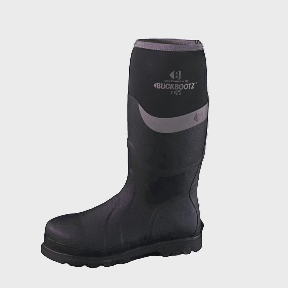 Buckler - Safety Buckbootz Black -BBZ6000BK