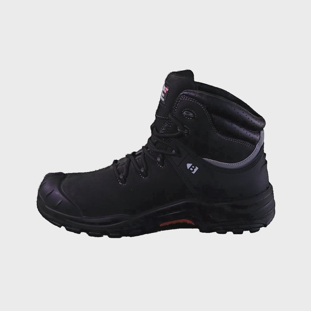 *SPECIAL PRICE* - Buckler - Nubuckz Safety Lace Boots - Nkz102Bk