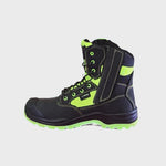 Buckler Safety Lace/Zip Boot – Hi-Viz Waterproof Work Boots | BVIZ1YL