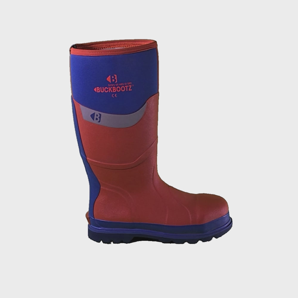 Buckler Safety Buckbootz – BBZ6000OR | Waterproof S5 Safety Wellington Boot