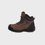 Buckler Buckshot Brown Safety Lace Boot – Waterproof Steel Toe Work Boots | BSH002BR