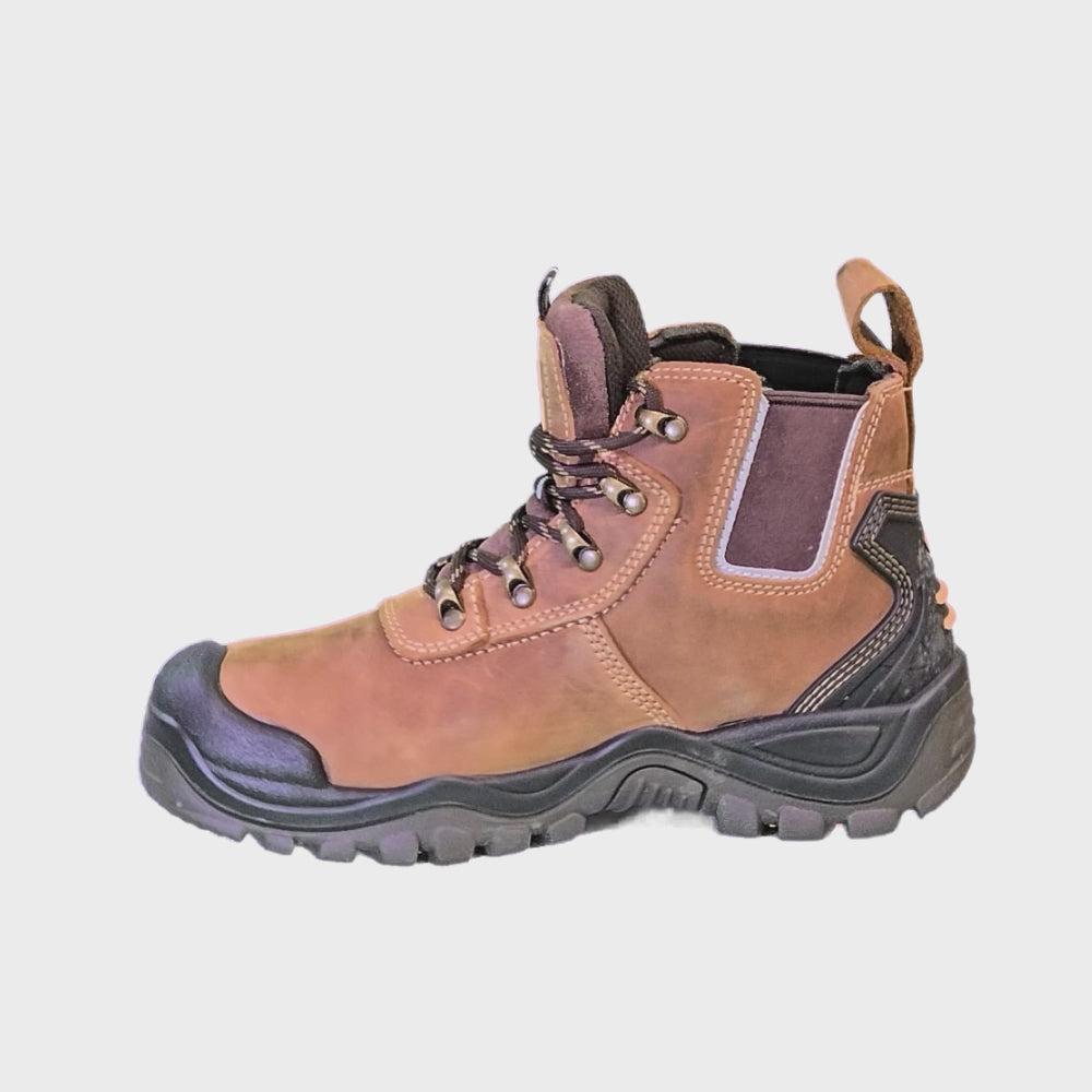 Buckler Safety Lace/Dealer Hybrid Boot – Waterproof Steel Toe Work Boots | BHYB2BR