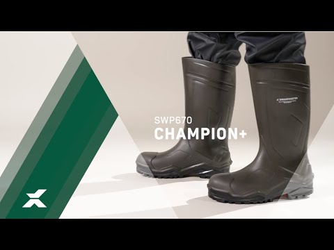 Xpert Swampmaster Pro Champion+ Non-Safety Wellington Green - SWP670